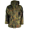 Oryginalna niemiecka kurtka polowa Goretex Flecktarn Wodoodporny sprzęt przeciwdeszczowy Parkana