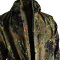 Oryginalna niemiecka kurtka polowa Goretex Flecktarn Wodoodporna deszcz