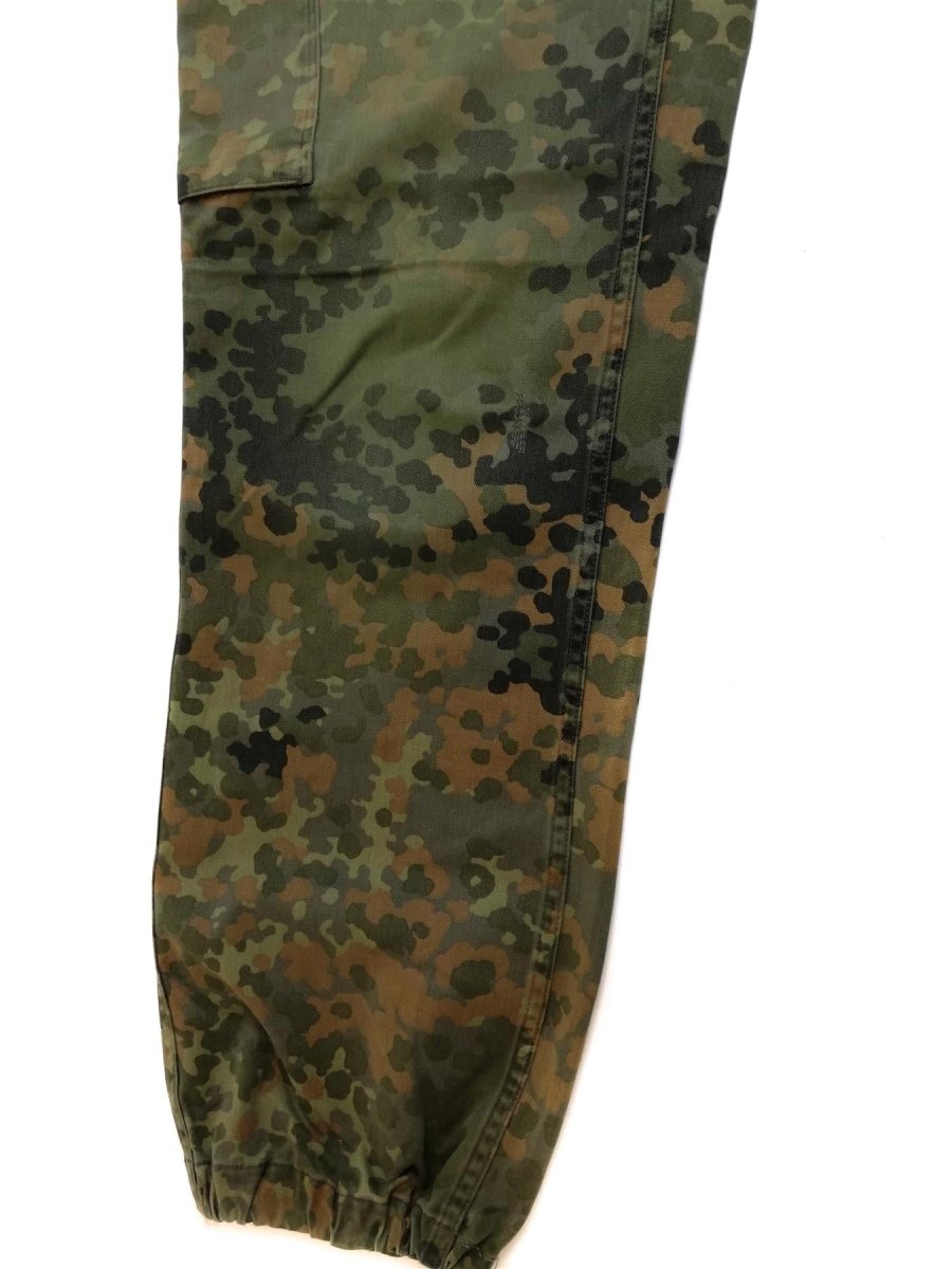 Oryginalny problem armii niemieckiej Flecklecktarn Camo Pants Field Combat Wojskowe spodnie