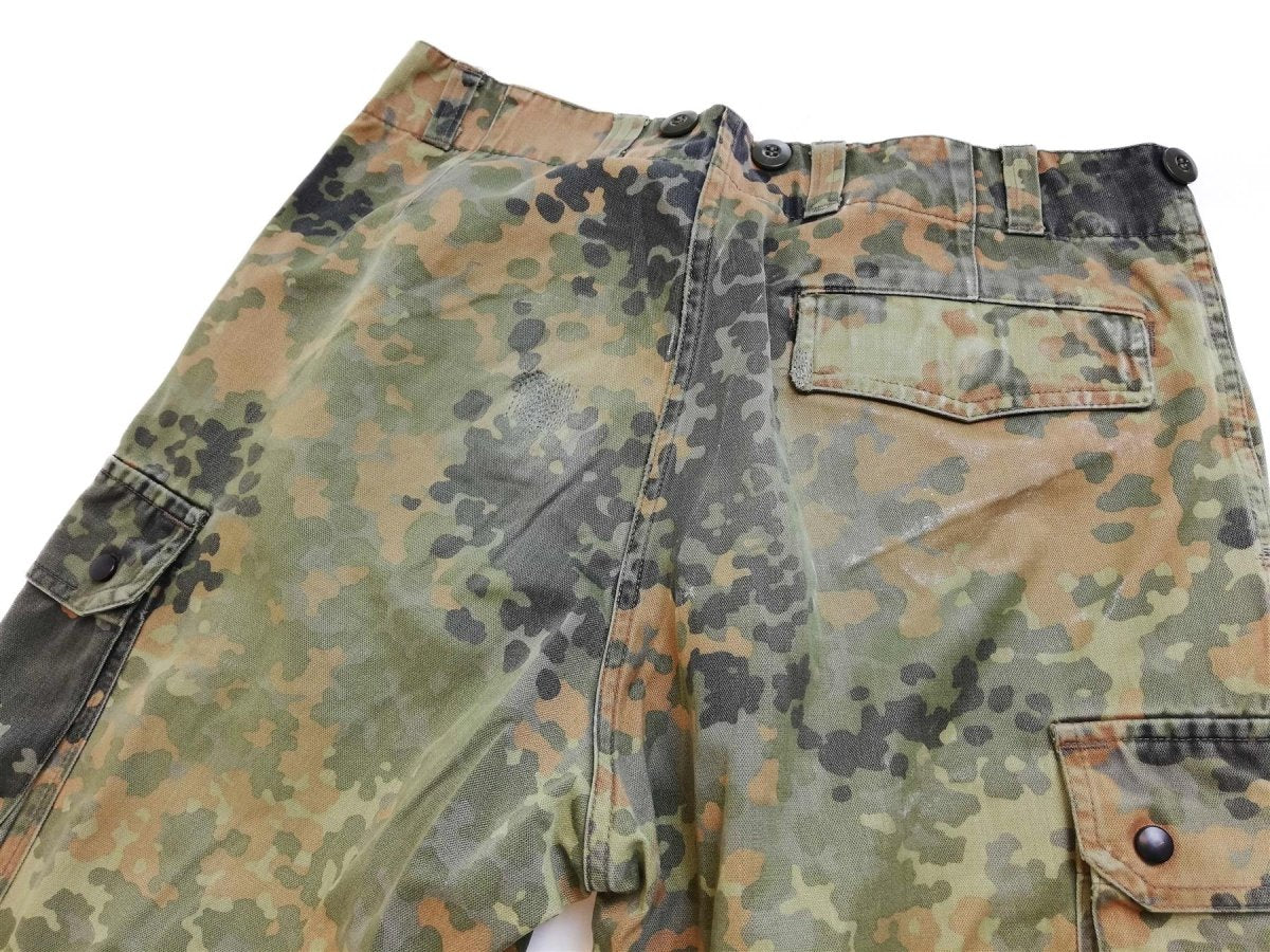 Oryginalny problem armii niemieckiej Flecklecktarn Camo Pants Field Combat Wojskowe spodnie