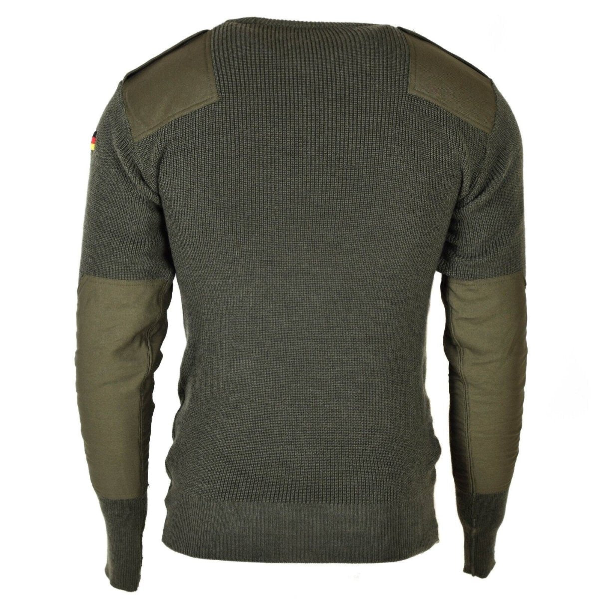 Oryginalny sweter komandosów niemieckich pullover green oliwkowy sweter wełniany nowy