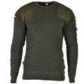 Oryginalny sweter komandosów niemieckich pullover green oliwkowy sweter wełniany nowy