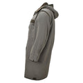 Oryginalne niemieckie wojsko długie Parma Faux Fur Line Thermal Hooded Army Olive
