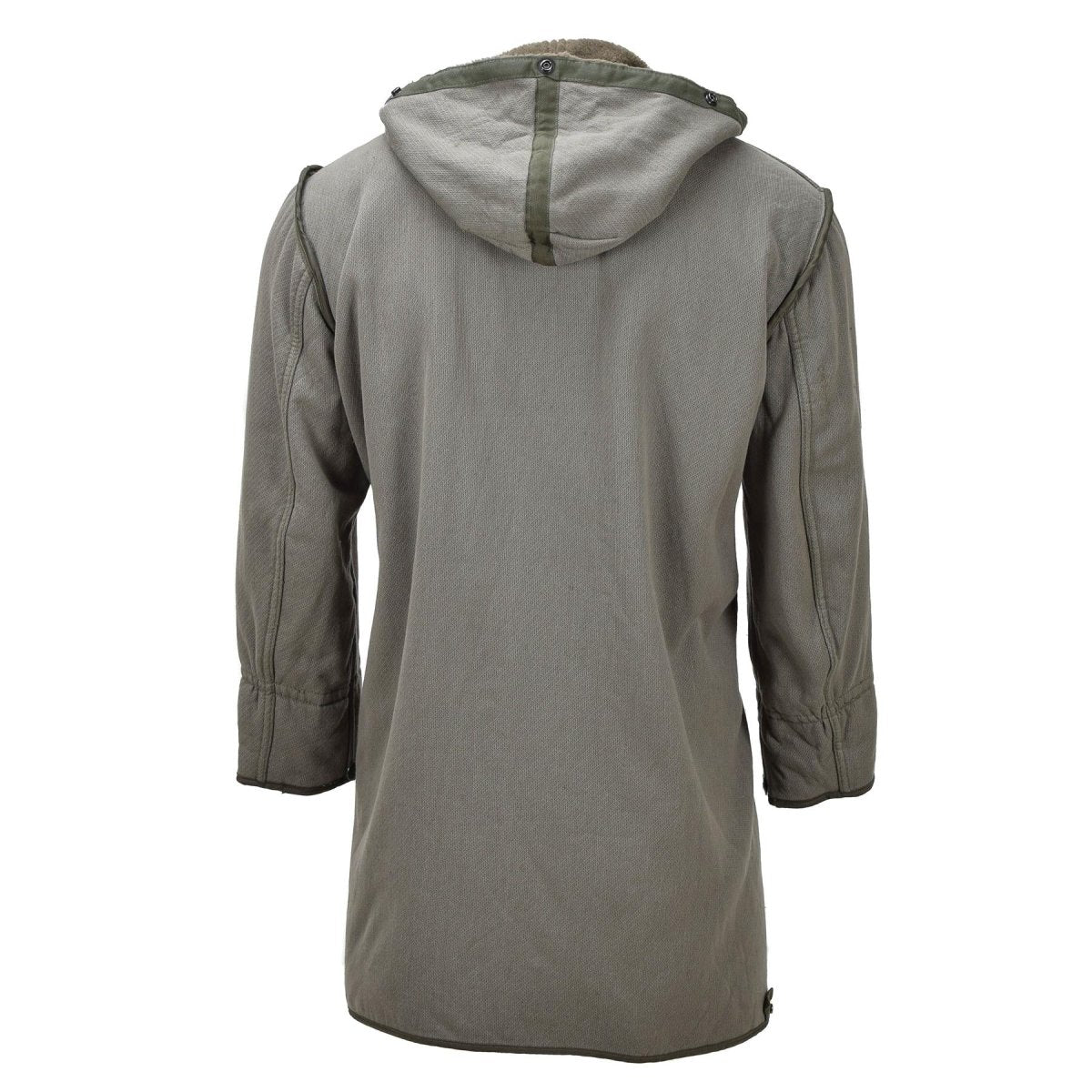 Oryginalne niemieckie wojsko długie Parma Faux Fur Line Thermal Hooded Army Olive