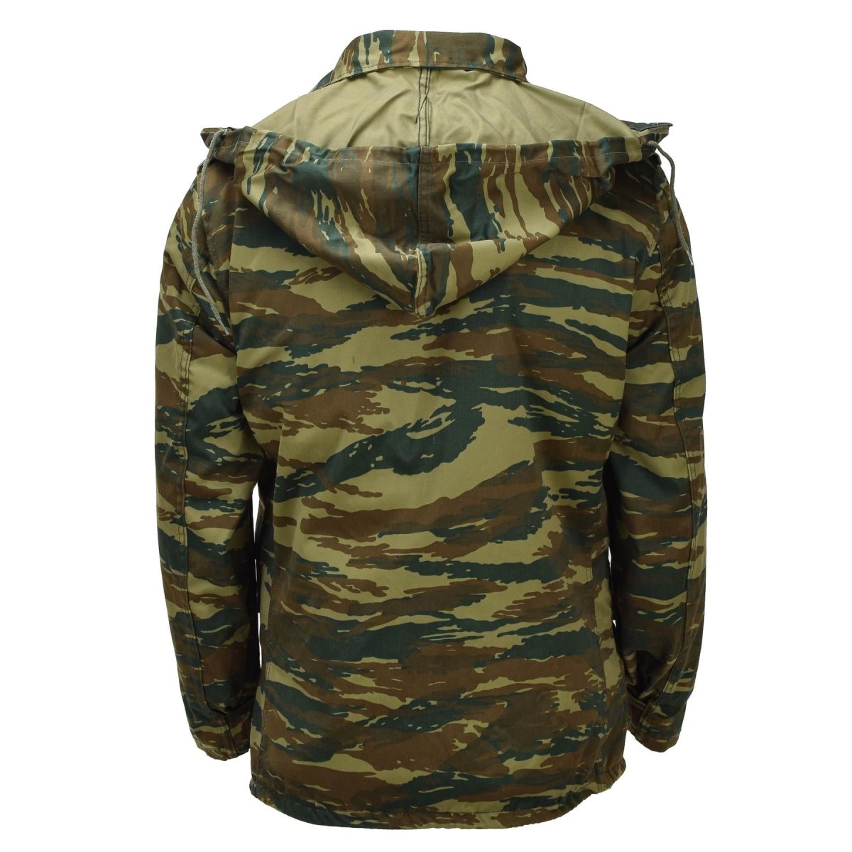 Oryginalna grecka kurtka wojskowa M65 z odpinaną podpinką Army Issue Lizard Camo