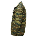 Oryginalna grecka kurtka wojskowa M65 z odpinaną podpinką Army Issue Lizard Camo