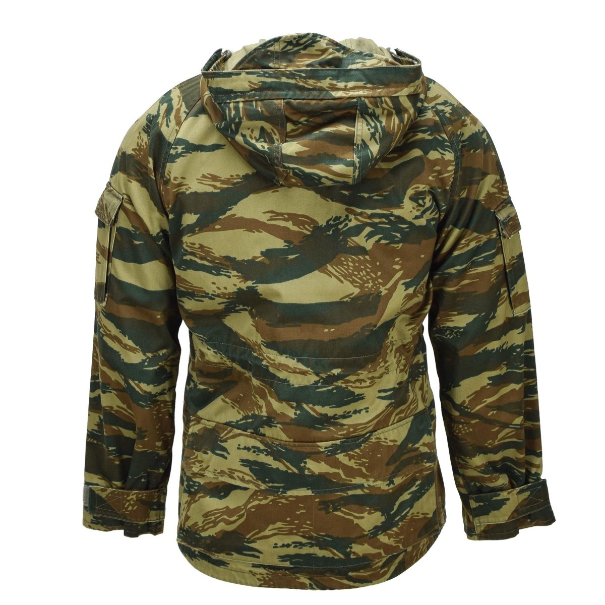 Oryginalna grecka kurtka wojskowa M65 Field Parka z podszewką i kapturem Jaszczurka Camo