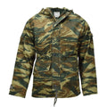 Oryginalna grecka kurtka wojskowa M65 Field Parka z podszewką i kapturem Jaszczurka Camo