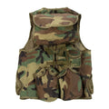 Oryginalna kamizelka taktyczna NATO Woodland Camuflage Multi Pockets Army Nowa
