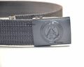 Oryginalne NVA Wschodnia Armia Niemiec Grey Belt Wojskowy BW Press Press Spoders Nowe