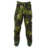Oryginalne szwedzkie spodnie M90 ​​Splinter Camouflage Field Field Walka
