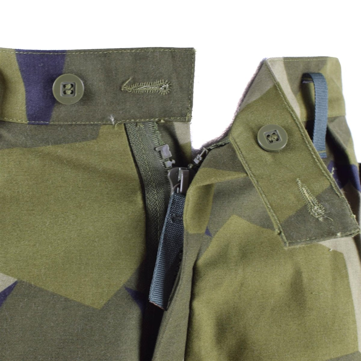 Oryginalne szwedzkie wojskowe spodnie M90 ​​Splinter Camouflage Field Field Walka BDU