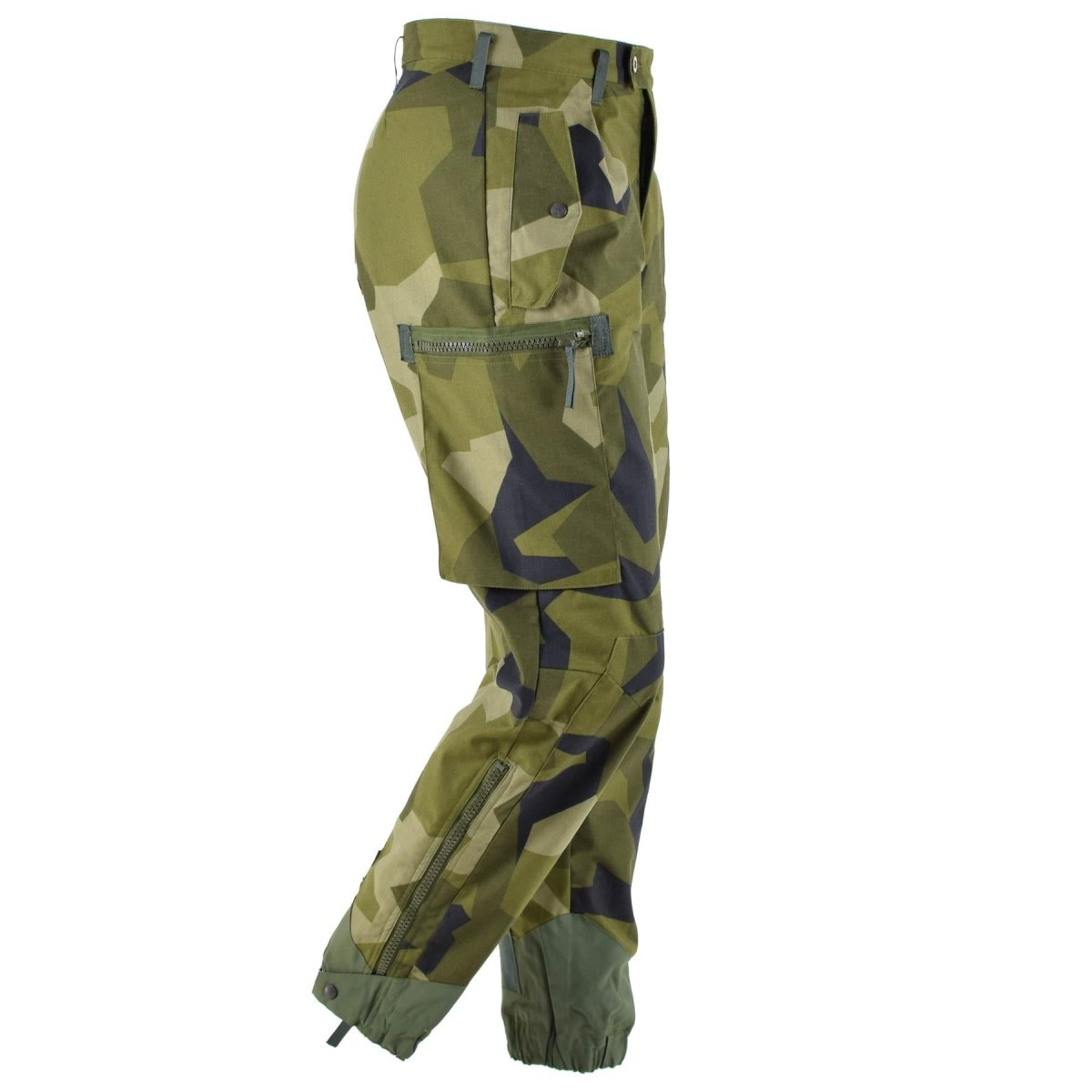 Oryginalne szwedzkie wojskowe spodnie M90 ​​Splinter Camouflage Field Field Walka BDU