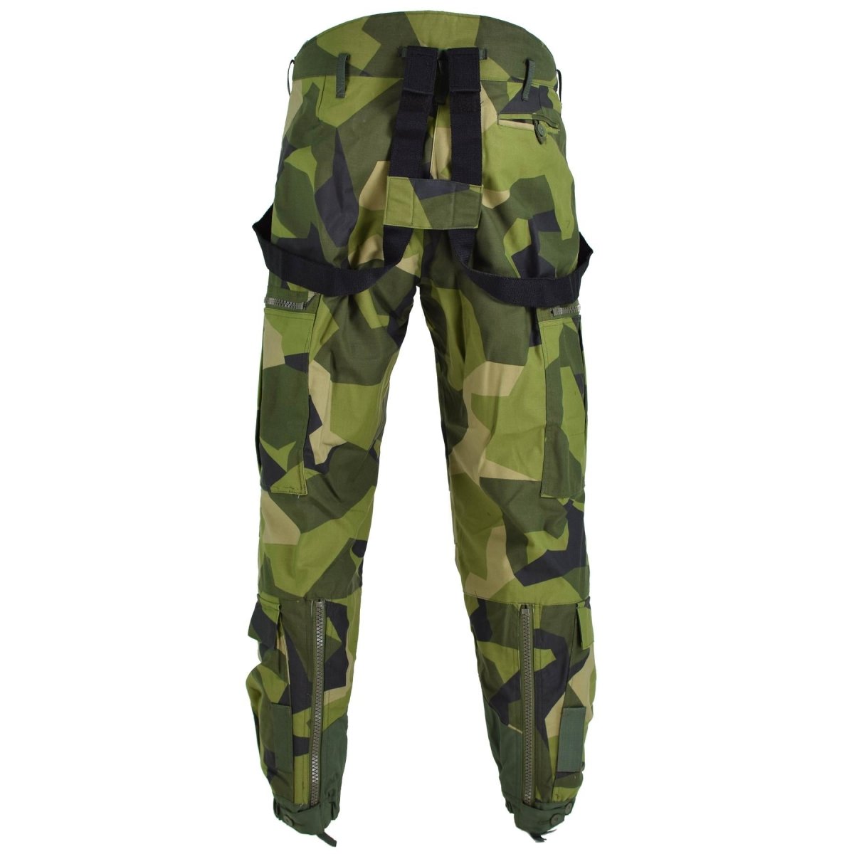 Oryginalne szwedzkie spodnie termiczne cysterny M90 Splinter Camouflage BDU spodnie nowe