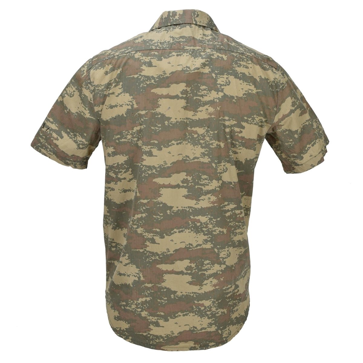 Oryginalne tureckie koszule terenowe armii trwałe Ripstop Camo z krótkim rękawem