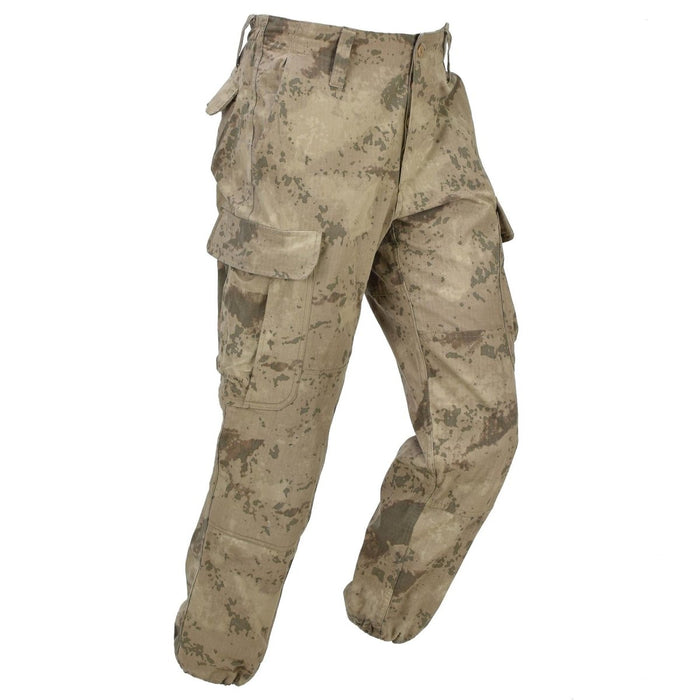 Oryginalne spodnie polowe tureckie AG18 RipStop z kieszeniami cargo M2018 Camo - GoMilitar