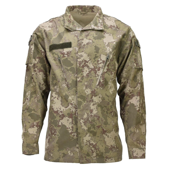 Oryginalna turecka kurtka mundurowa AG18 Trwała RipStop M2021 Camo - GoMilitar