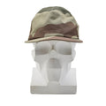 Oryginalna turecka czapka polowa z wytrzymałego materiału Ripstop Woodland Camo