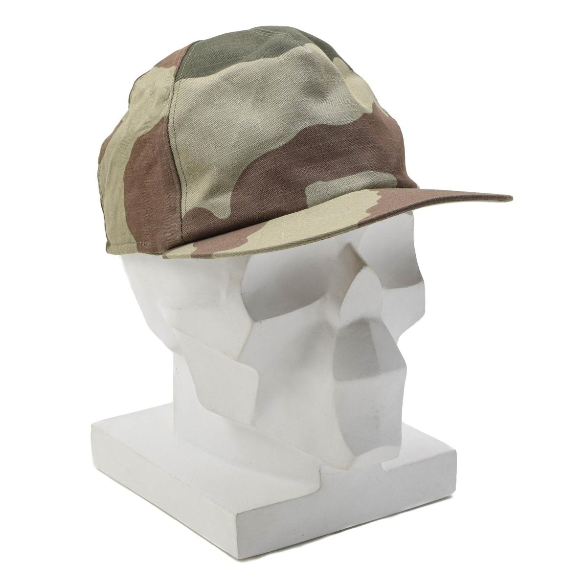 Oryginalna turecka czapka polowa z wytrzymałego materiału Ripstop Woodland Camo