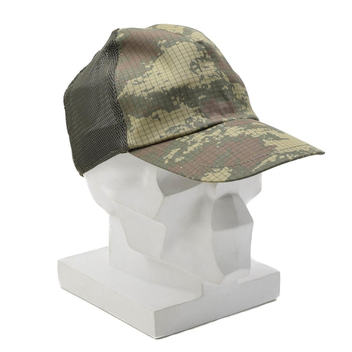Oryginalna turecka czapka wojskowa typu Snapback Ripstop Mesh Insert M2008 Camo - GoMilitar