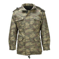 Oryginalna turecka parka wojskowa z polarową podszewką Ripstop M2008 Camo