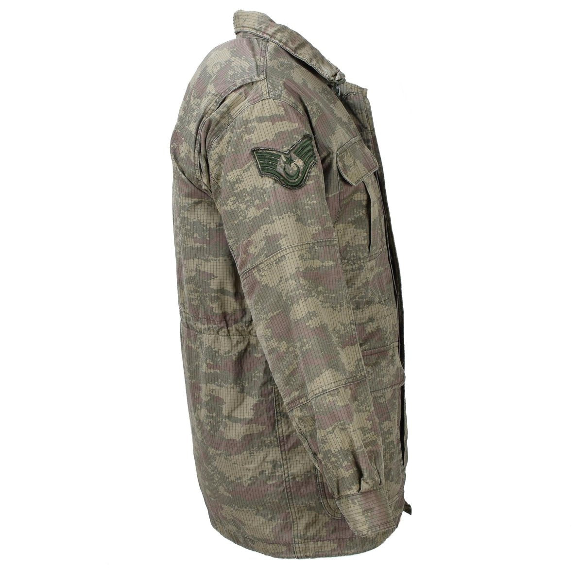 Oryginalna turecka wojskowa kurtka kurtka Parka Camo Ripstop wyłożona armia