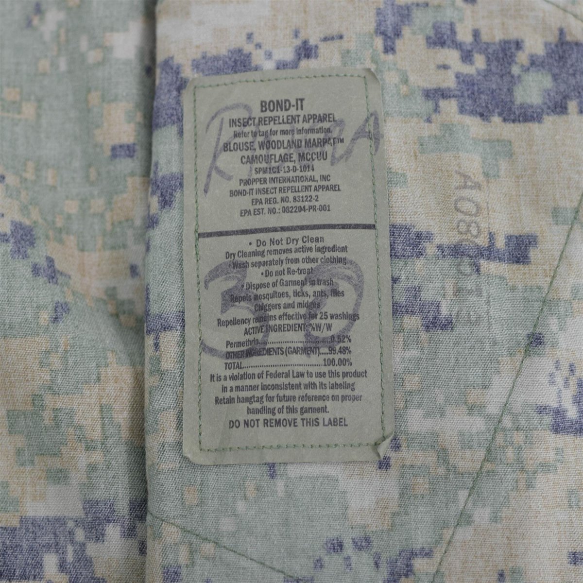 Oryginalna kurtka wojska amerykańskiego BDU Digital Woodland Camo Shirt Problem wojskowy