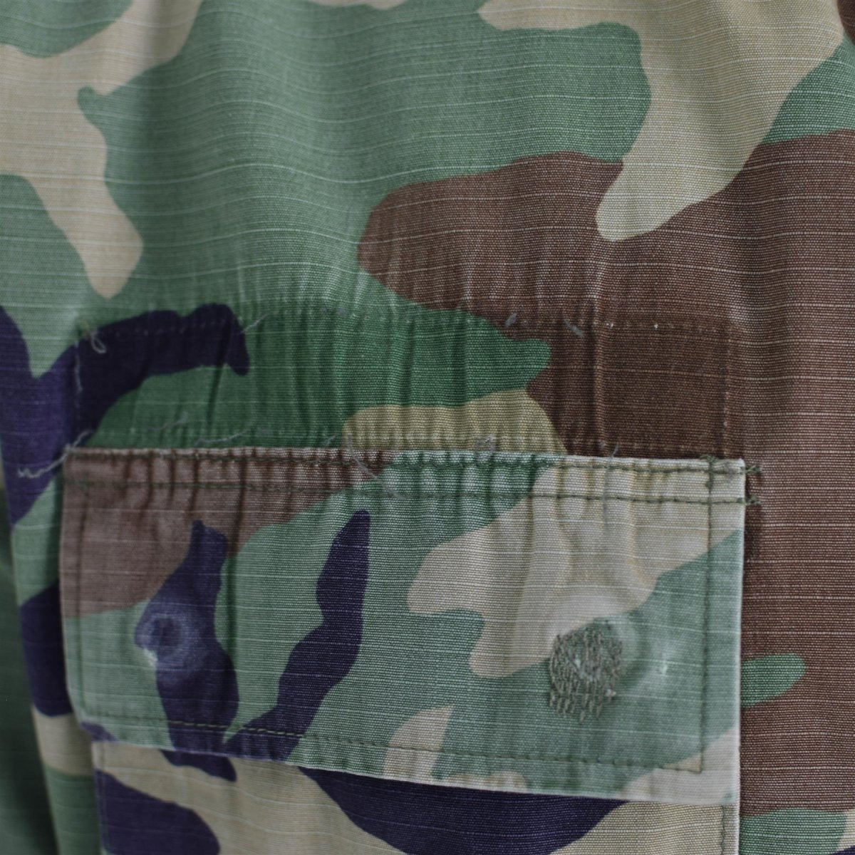 Oryginalna amerykańska kurtka wojskowa Ripstop Woodland Camouflage BDU Troops