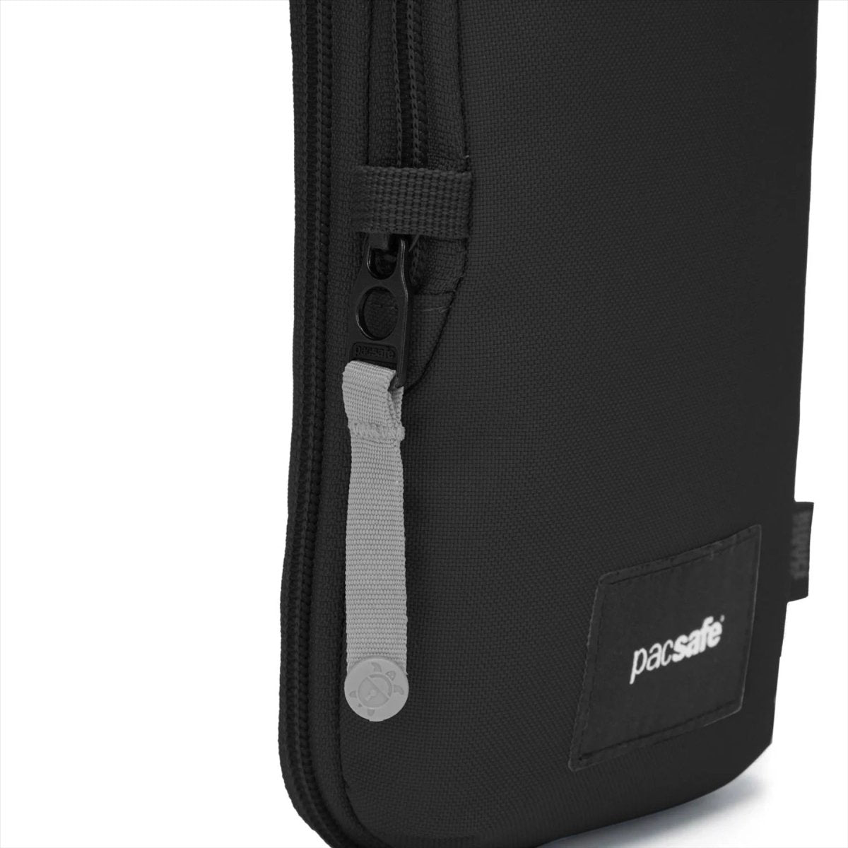 Torba na ramię Pacsafe GO Anti Theft Tech 0,2L z blokadą RFID, odporna na przecięcia, czarna