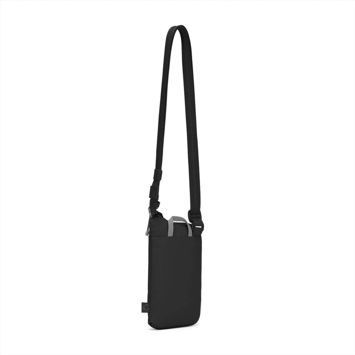 Torba na ramię Pacsafe GO Anti Theft Tech 0,2L z blokadą RFID, odporna na przecięcia, czarna