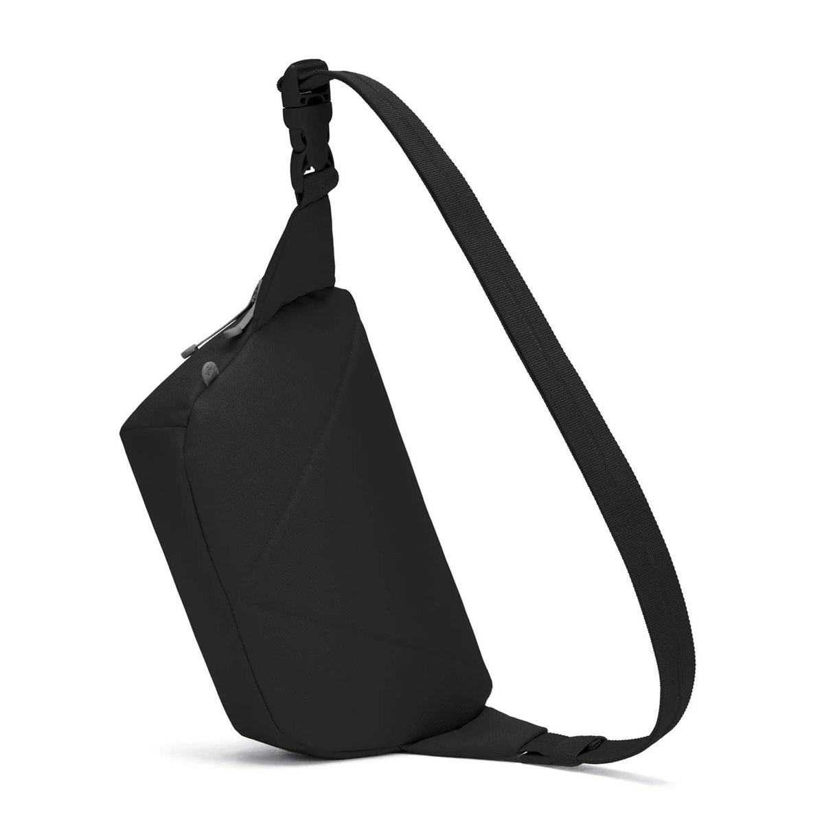 Pacsafe Go Saszetka biodrowa 2,5 l, bez PFC, z zabezpieczeniem przed kradzieżą, RFID, czarna