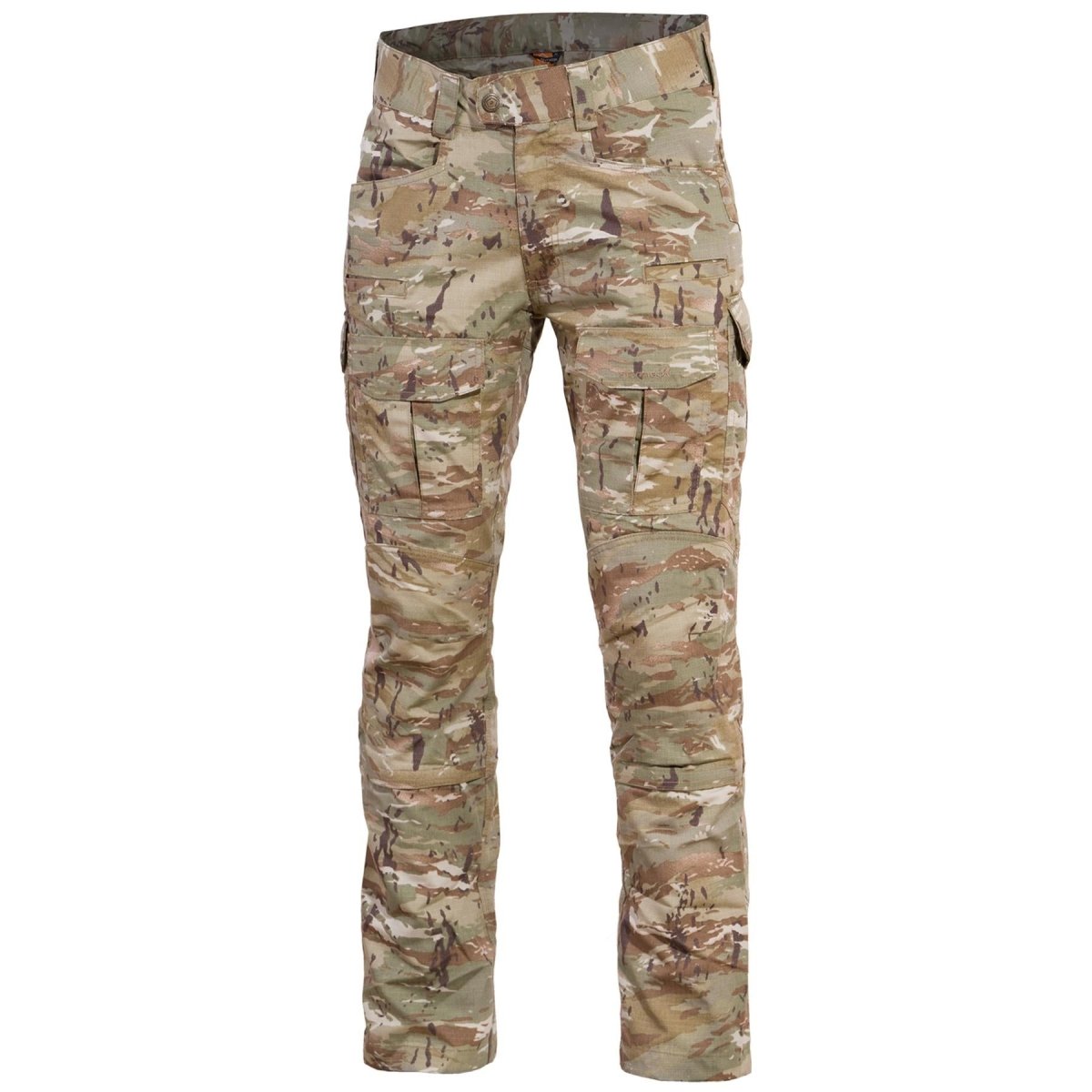 Pentagon Ranger 2.0 Style wojskowe spodnie jaszczurka z kamuflażami wzmocnionymi spodniami ripstop