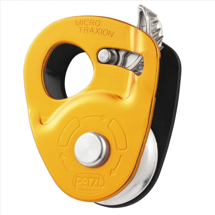 Lekki krążek linowy Petzl Micro Traxion do chwytania Progress 8–11 mm - GoMilitar