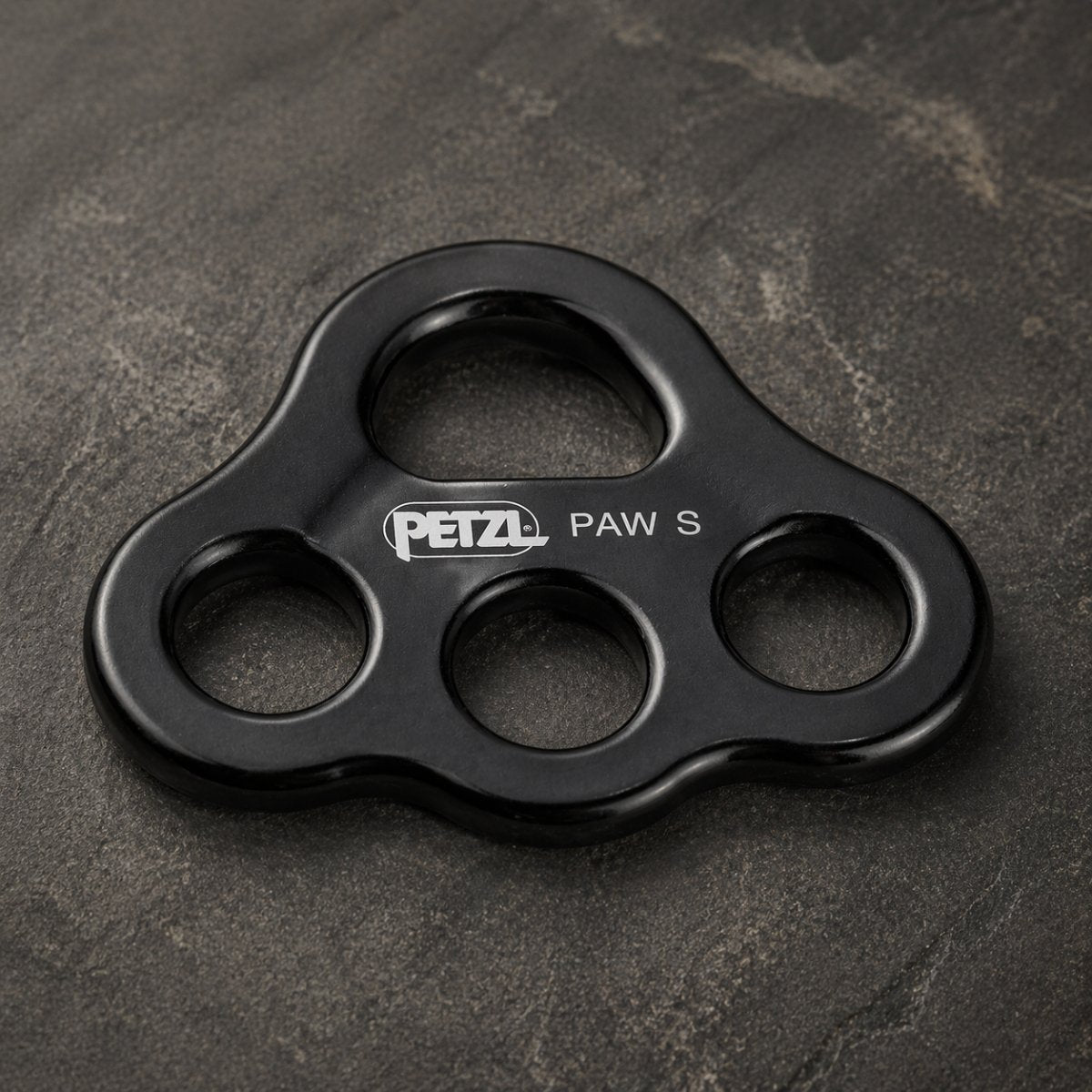 Płytka do olinowania Petzl Paw, rozmiar S, Multi Anchor Plate Access Rescue, czarna