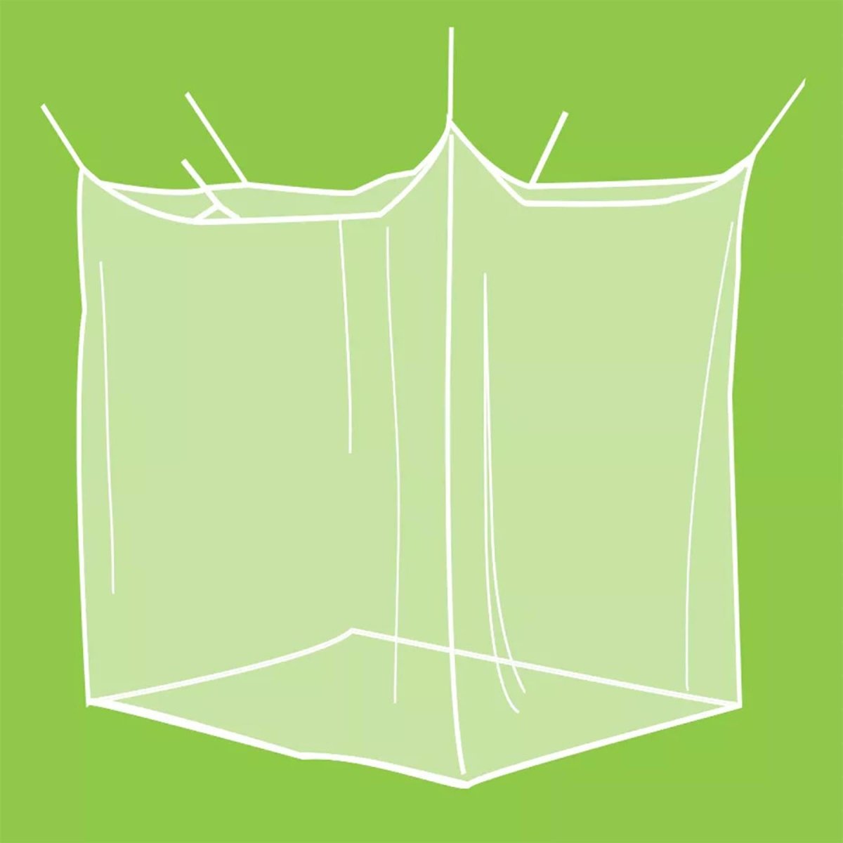 Pharmavoyage Cabin 2 Dwupoziomowy komar długotrwały ochrona owadów siatkowych