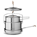 Zestaw do gotowania na ognisku Primus stal nierdzewna All-in-One Camping Camping Cooking