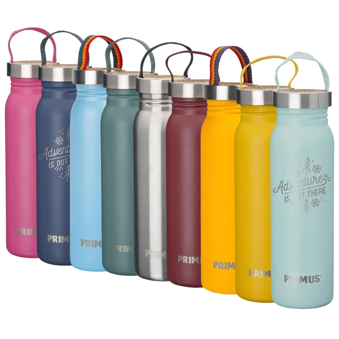 Primus Klunken Bottle Water Water Facuum Camping Camping 500 ml stali nierdzewnej