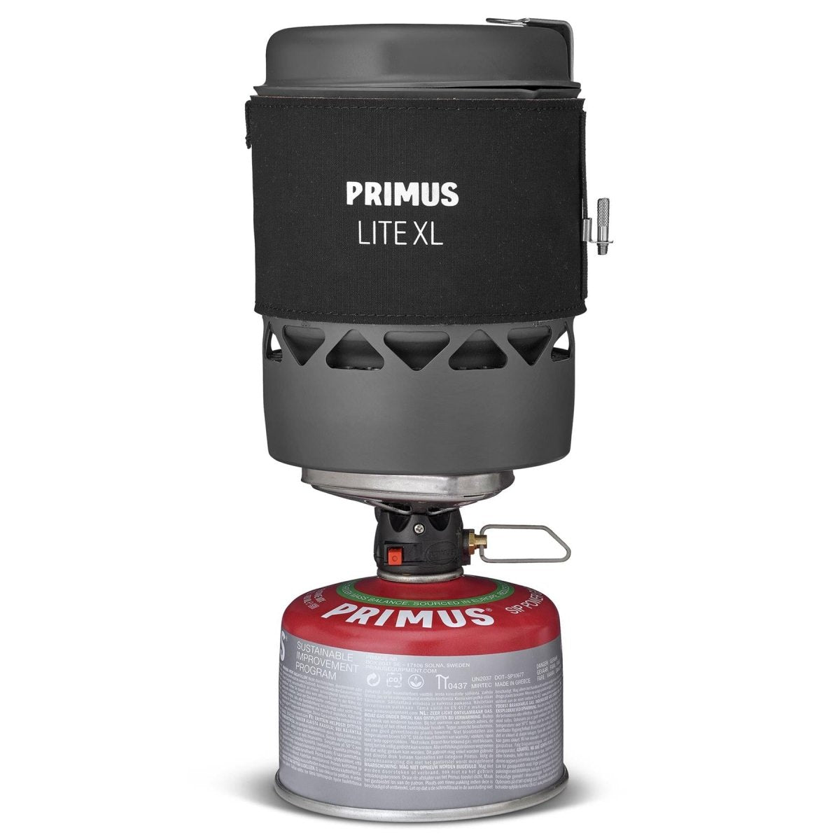 Primus Lite XL Gotowanie zestawu 1L Burner Burner Lekki kemping grzejnik pokarmowy