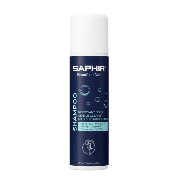 Saphir Active Foam Shampoo Cleaner 150ml Leather Textile Care Foam - GoMilitar