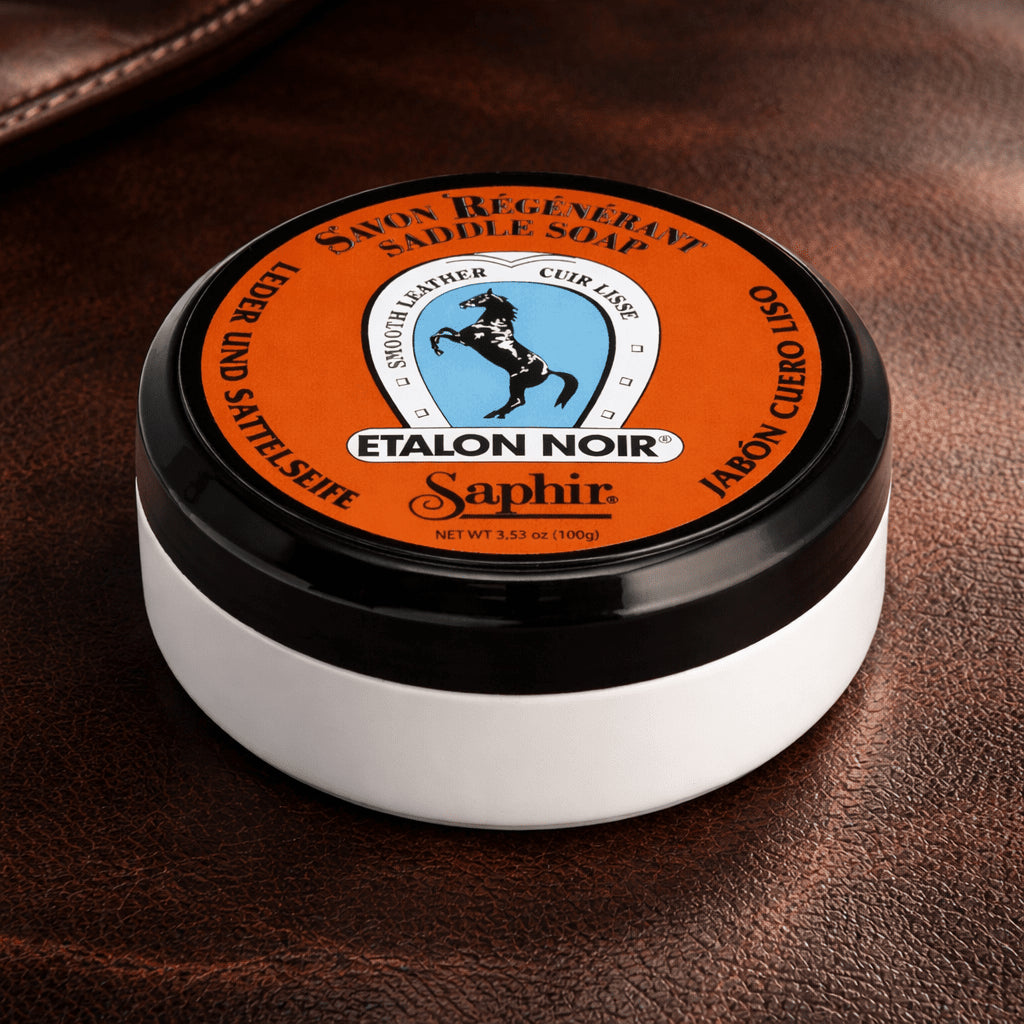 Saphir Etalon Noir Mydło siodłowe 100 ml Mydło do pielęgnacji gładkiej skóry