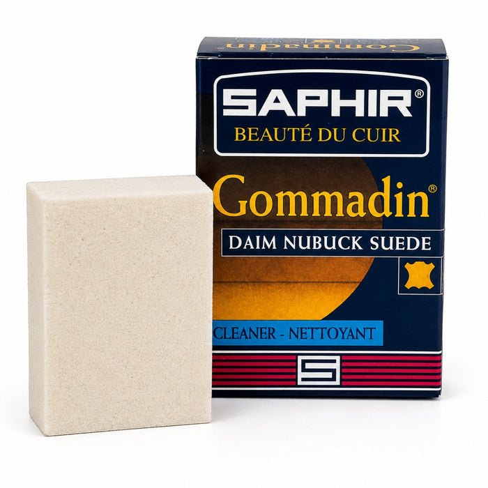 Saphir Gommadin Suede Nubuck Cleaning Eraser Natural Rubber Beige - GoMilitar