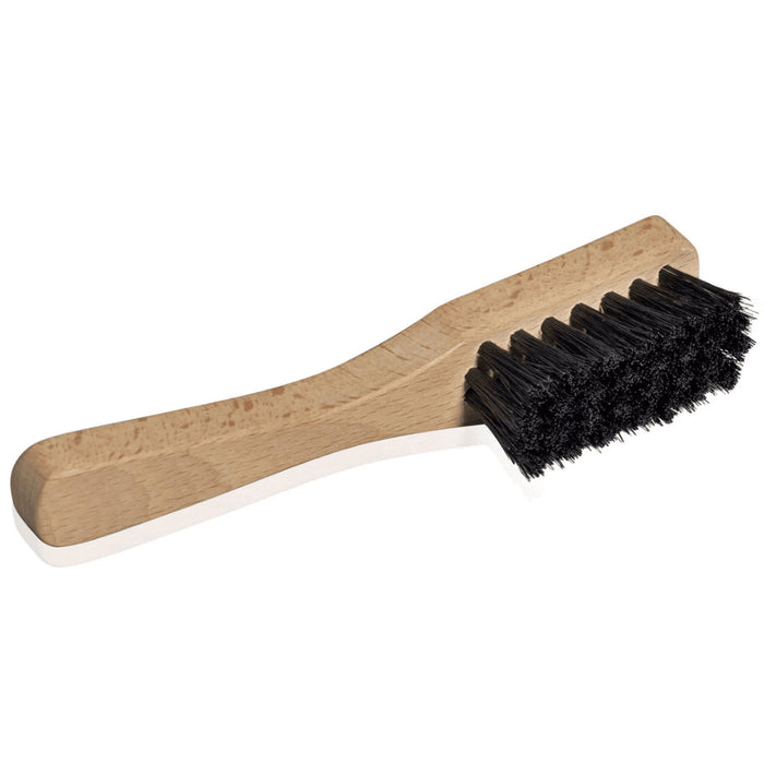 Saphir Mud Remover Brush Shoe Care 15cm Beech Wood Handle Stiff Bristles - GoMilitar