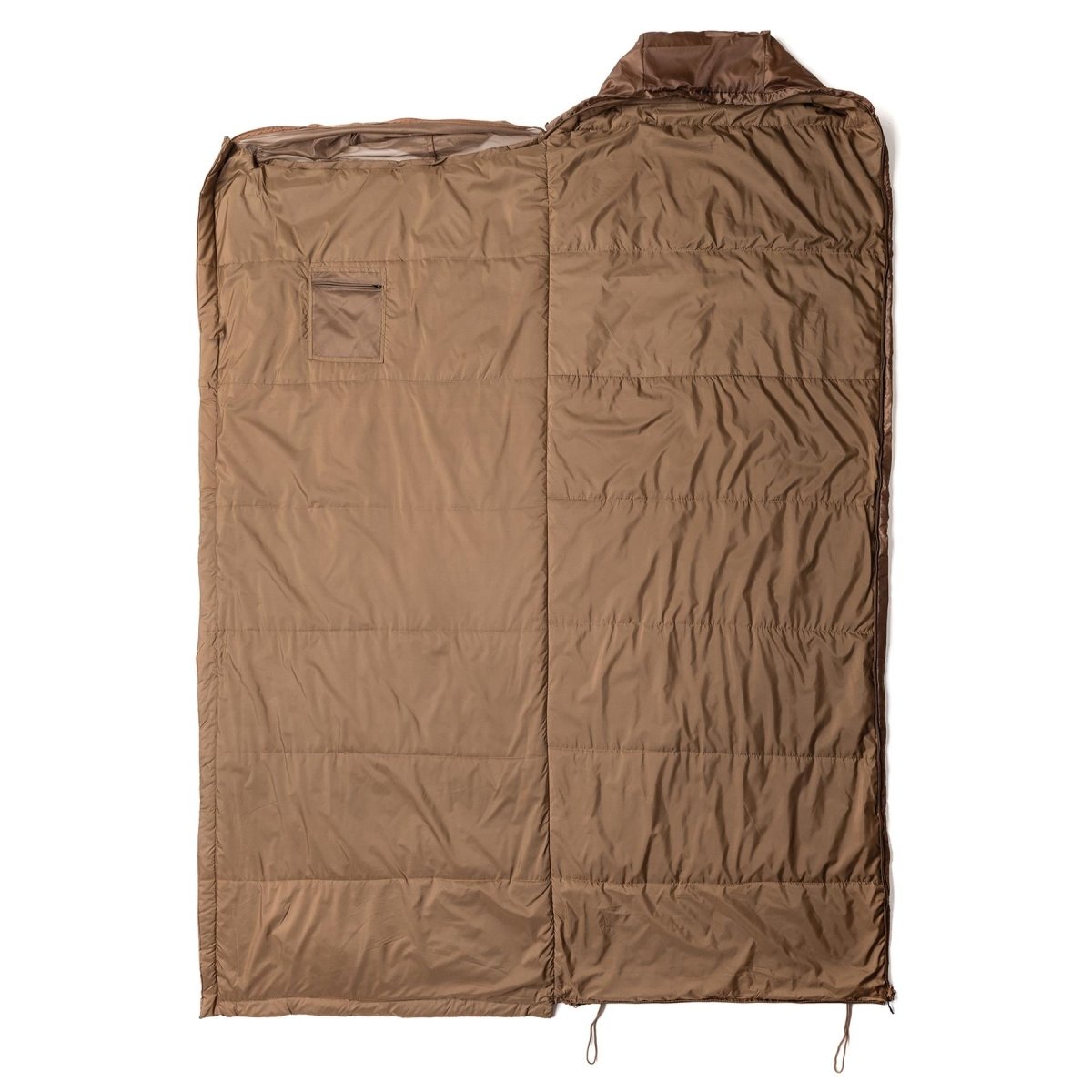 Snugpak śpiwór 220 cm zintegrowane moskitiery netto kojot worka kompresyjna