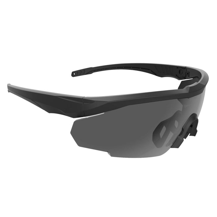 Okulary taktyczne Swisseye BLACKHAWK PRO Czarne oprawki Wymienne soczewki - GoMilitar