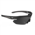 Okulary taktyczne Swisseye Nighthawk Pro z wymiennymi soczewkami, czarna oprawka