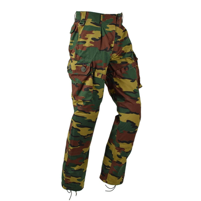 TACGEAR Marka Belgijskie spodnie bojowe typu cargo w stylu wojskowym Jigsaw Camo Ripstop - GoMilitar
