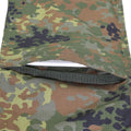 TACGEAR Markowe spodnie bojowe typu cargo w stylu armii niemieckiej, flecktarn camo ripstop