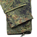 TACGEAR Markowe spodnie bojowe typu cargo w stylu armii niemieckiej, flecktarn camo ripstop