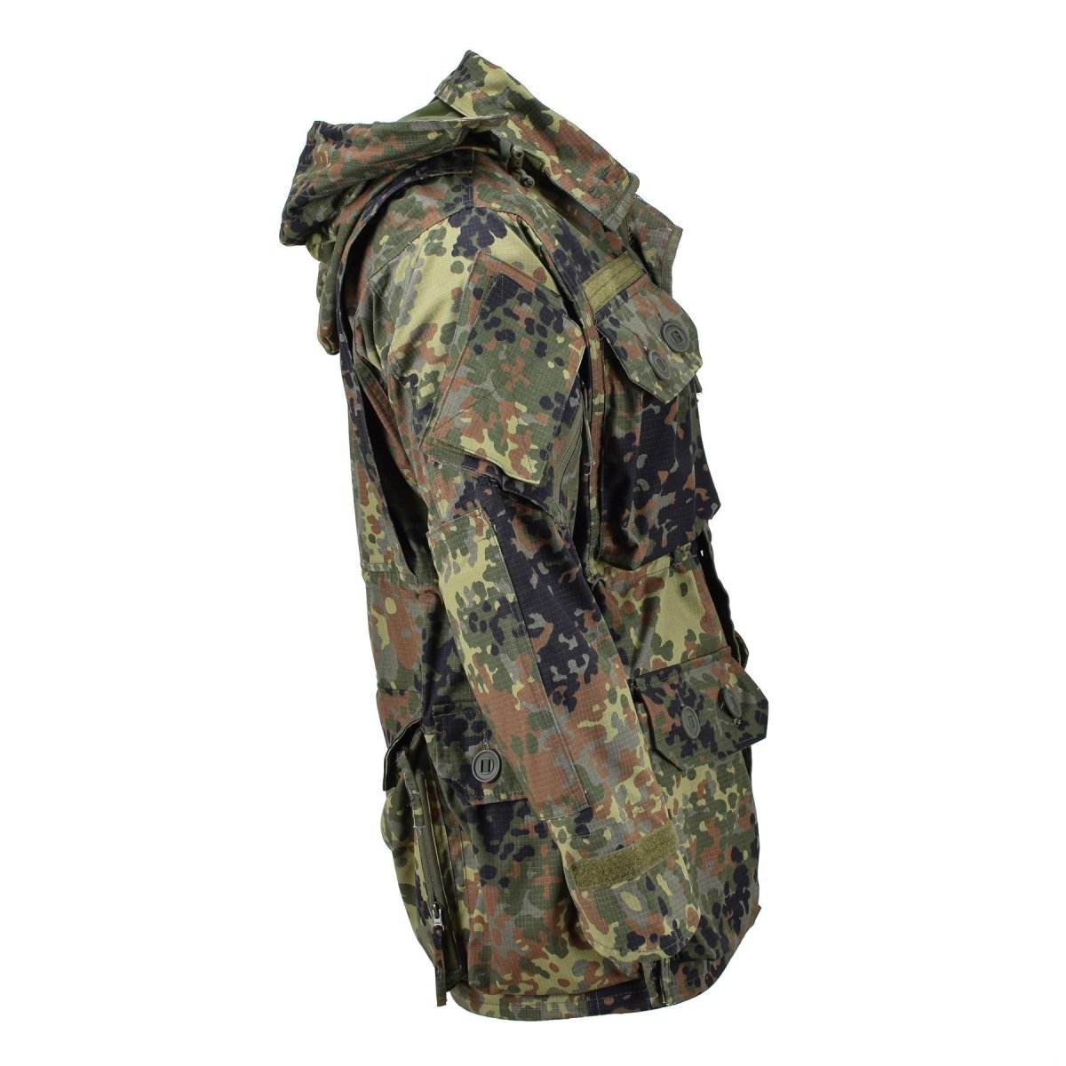 Tacgear marka wojskowa komandos smock kurtka full-zip ripstop flecktran