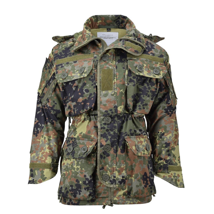 TACGEAR Marka Komandosowa kurtka w stylu wojskowym, zapinana na zamek ripstop flecktran - GoMilitar